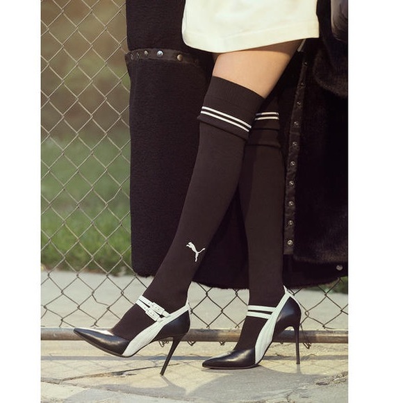 Puma by Rihanna knee high heals - Picture 1 of 9